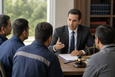 نقش وکیل دعاوی کارگر در شکایت جمعی علیه کارفرما